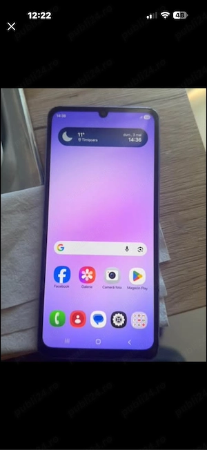 Samsung A07 model nou ecran mare baterie mare un model nou are urme de uzură spate nu afectează func