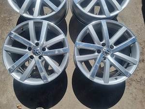 Jante VW passat cc golf jetta tiguan arteon SKODA seat 5x112 R18 originale,senzori - imagine 2