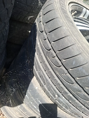 jante bicolor cu anvelope noi 245 45 17 potrivite pentru Mercedes audi Volkswagen seat skoda 5x11217