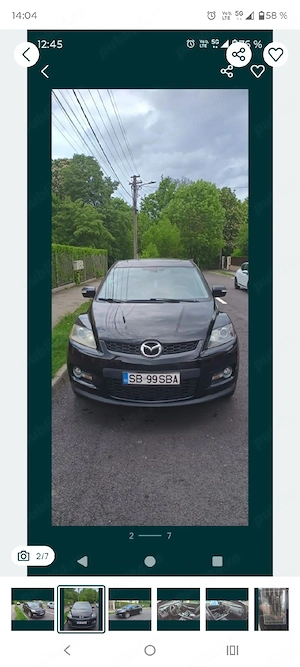 mazda cx7 stare buna - imagine 6