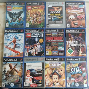 [PS2] Vând pachet 23 jocuri originale pentru PlayStation 2 [poze reale]