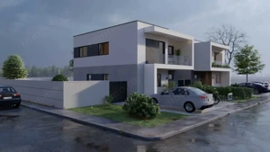 COMISION 0%, Casa 4 Camere, 100 mp, P+Etaj, Apa, Canalizare, SACALAZ - imagine 3