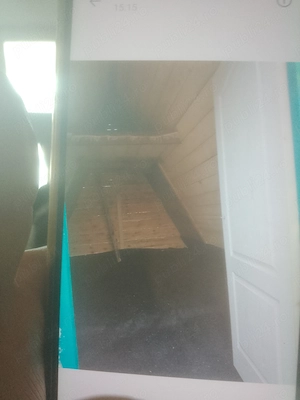 Vind teren intravilan Lilieci lîngă Bacau 584mp,29,5*20m +60 mp cale acces cu căsuța lemn 8,5mleagăn - imagine 2