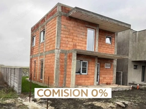 COMISION 0%, Casa 4 Camere, 100 mp, La ROSU, Apa, Canalizare, SACALAZ
