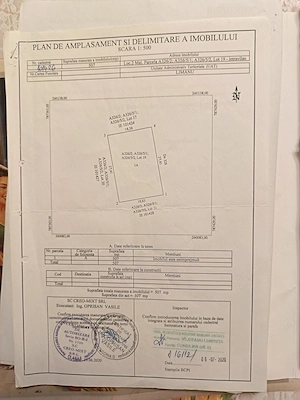 vand teren pentru construti ln zon 2 mai