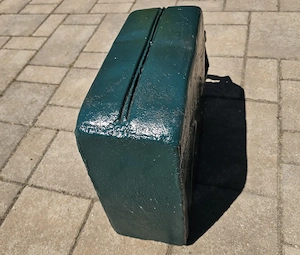 Vând Canistră Metalică Benzină 20 Litri, Din Tablă Groasă, Recent Vopsită, În Stare Foarte Bună - imagine 5