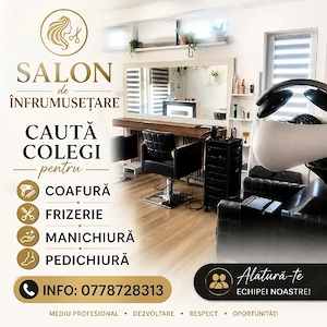 Salon de infrumusetare isi mareste echipa