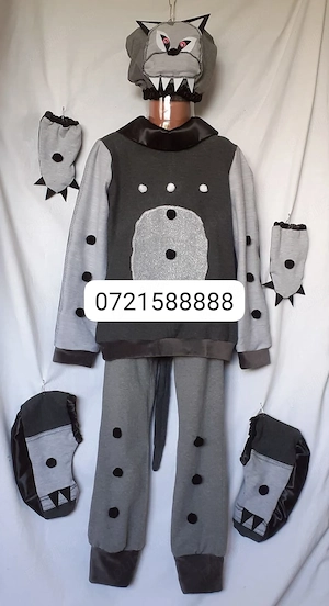 Costum Lup pentru copii 6-7-8-9 ani
