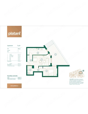 Apartament 2 Camere _Direct Dezvoltator - imagine 2