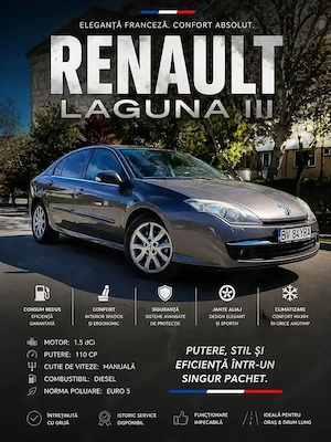 Renault Laguna 3 impecabil