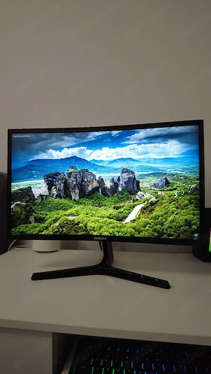 Vând monitor LED Samsung 24" Curved, Full HD, D-Sub, HDMI
