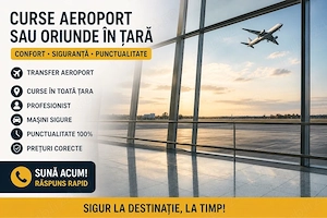 curse aeroport si oriunde in tara