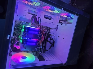PC Gaming RTX 3050 6GB   i3-13100F   32GB RAM   SSD 480GB   RGB   White Build