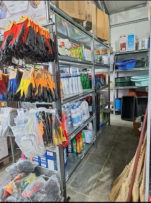 rafturi metalice zincate pentru arhiva 