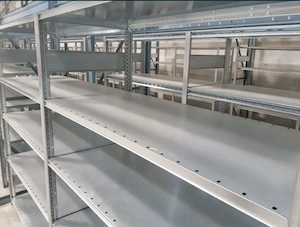    Super ofertă   Rafturi metalice zincate pentru picking manual!    Înălțime: între 1.5 m și 3.6 m 