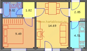 Apartament 2 camere BD. Timișoara 