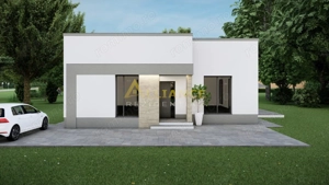 Casa individuala ||4 camere 2 bai || teren 500mp || - imagine 2