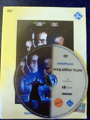 Filmul EQUILIBRIUM, DVD original, subtitrat RO