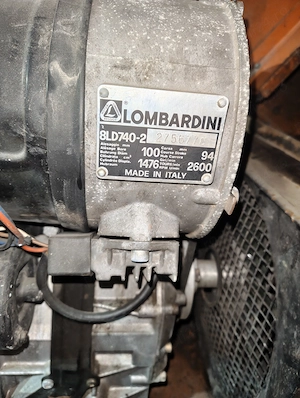 Motocompresor diesel Mattei 3,5 m3 aer min - imagine 6
