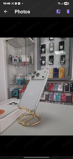 iphone 17 pro silver 256gb 100%  - imagine 3