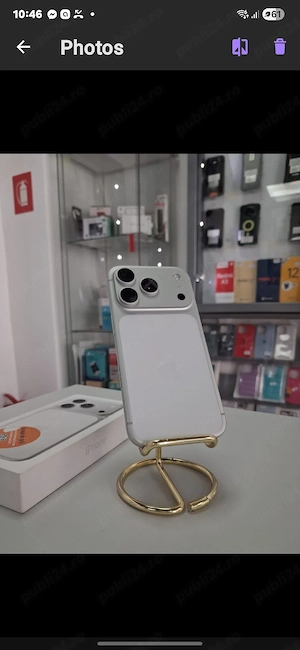 iphone 17 pro silver 256gb 100% 