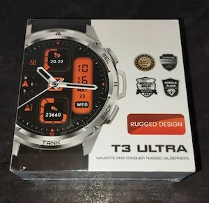 Kospet Tank T3 Ultra   smartwatch rugged + brățară CADOU