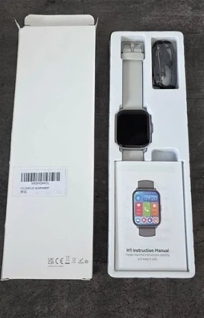 Smartwatch HUAKUA cu apel Bluetooth   1 buc, monitorizare puls & SpO 