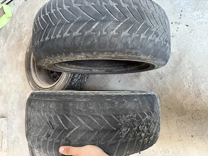 Set Jante Tablă 16" VW + Capace Originale + Anvelope 205 55 R16 - imagine 3