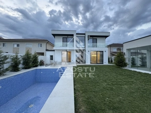 Vila de lux cu piscina incalzita de vanzare in Mosnita Noua | 4 camere - imagine 2