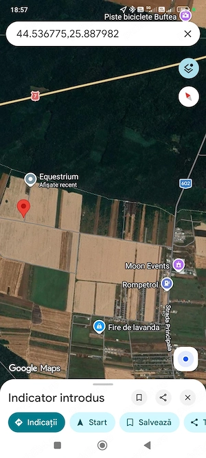 Vand teren intravilan Sabareni 