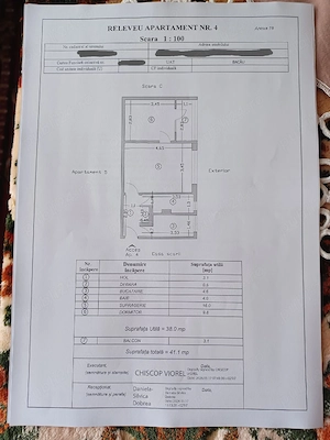 Vând 2 camere zona Orizont ( str.Letea )