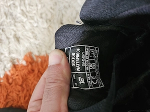 Ghete moto Alpinestars Sektor WP, marime 45. Noi - imagine 2