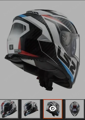 Casca LS2 FF800 Storm Racer, marime XL (61-62) - imagine 2