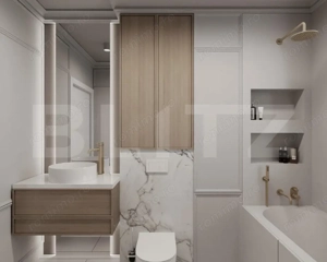 Apartament 2 camere, balcon generos, parcare inclusă , Giroc, zona Neptun. - imagine 15