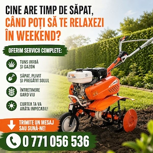 Oferim o gama larga de munci in gospodărie voastre 