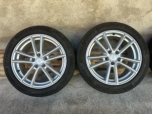     Set complet jante 17 + cauciucuri vară Continental 215/50 R17  - imagine 2