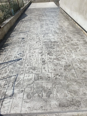 Beton elicopterizat amprentat - imagine 4
