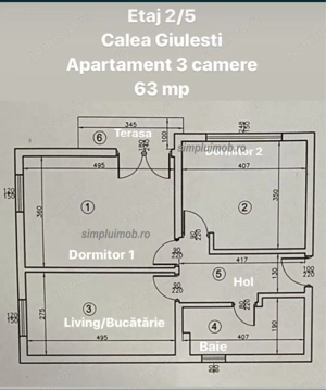 Apartament 3 camere Giulesti Cladire 2019 - imagine 11