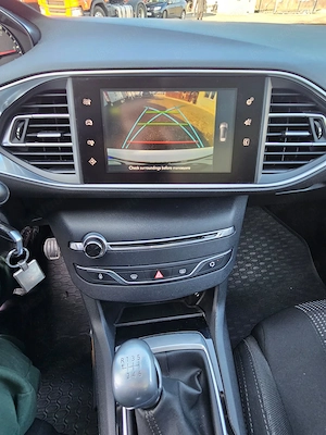 Peugeot  308 1.6 BLUEHDI Panoramic alb perlat 2016 - imagine 6