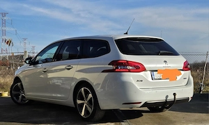 Peugeot  308 1.6 BLUEHDI Panoramic alb perlat 2016 - imagine 2