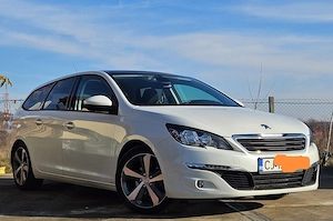 Peugeot  308 1.6 BLUEHDI Panoramic alb perlat 2016 - imagine 5