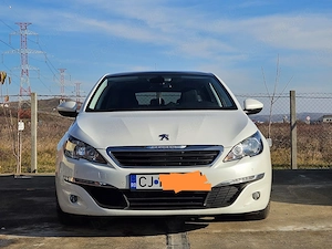 Peugeot  308 1.6 BLUEHDI Panoramic alb perlat 2016