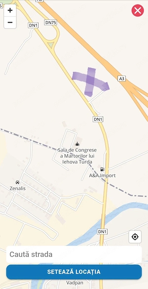 Teren extravilan ,10 euro metru pătrat ,comuna Mihai Viteazu , la ieșirea din Turda DN1(pe variantă) - imagine 3