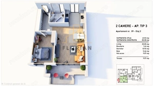 Apartament 2 camere, bloc nou, Braytim - Musicescu - Comision 0% - imagine 5