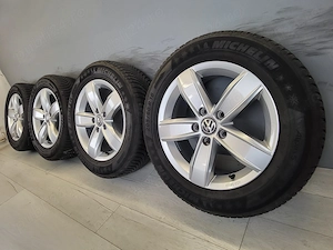 Roti/Jante VW 5x112 205/60 R16 T-Roc, Golf, Caddy, Touran; Audi; Skoda; Seat - imagine 7