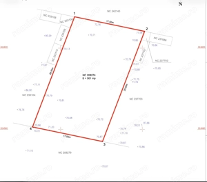 Teren intravilan 580 mp | Sector 3 | Deschidere 17 m | COMISION 0% - imagine 8