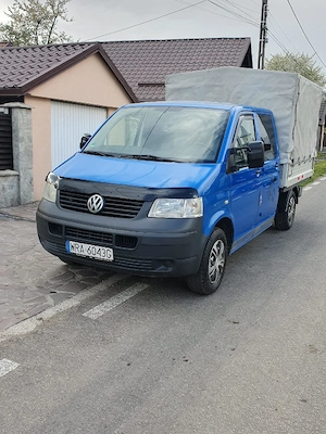 Vand Vw T5 Doka  6 locuri 2009 2.5 TDI Impecabila Aer condiționat  Recent adus Germania  - imagine 5