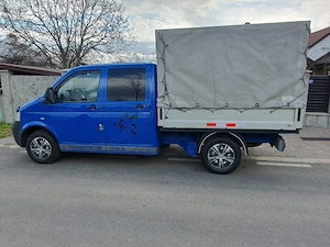 Vand Vw T5 Doka  6 locuri 2009 2.5 TDI Impecabila Aer condiționat  Recent adus Germania  - imagine 3