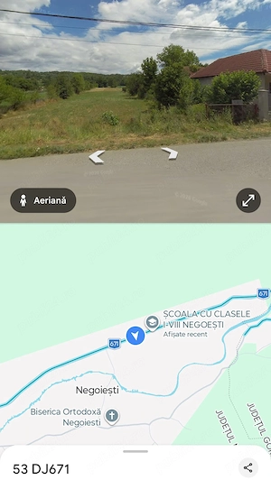Teren intravilan de vânzare 5000 mp Negoiești, oraș Baia de Arama, judetul Mehedinți 
