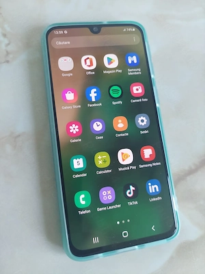 [A40] Vând Samsung Galaxy A40 alb, fără probleme + husă BONUS [poze reale] - imagine 3